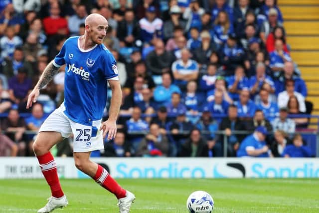 Pompey defender Drew Talbot Picture: Joe Pepler