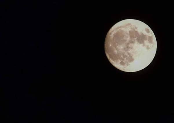 Suz Gardenier took this picture of the 'supermoon' over Portsmouth last night