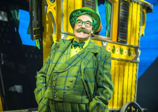 Rufus Hound as Mr Toad in The Wind in the Willows