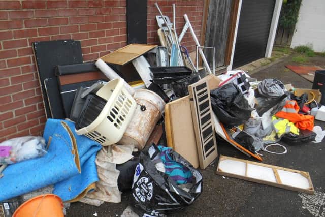 Fly-tipping in Duke Crescent. Picture: Portsmouth City Council