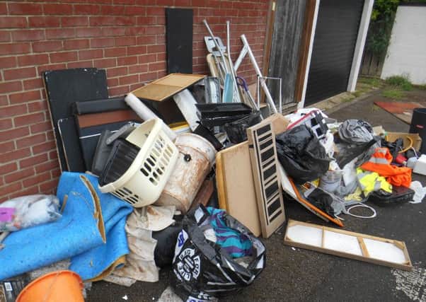 Fly-tipping in Duke Crescent. Picture: Portsmouth City Council