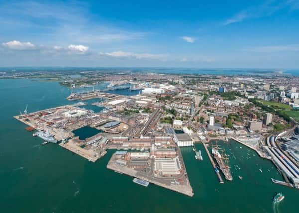 Portsmouth Historic Dockyard and HM Naval Base Portsmouth.

Picture: Shaun Roster