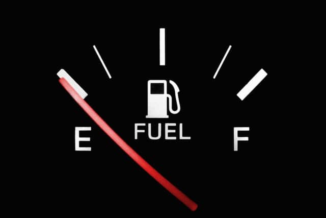Once the officer's petrol tank was refilled with pure petrol, his vehicle ran as normal