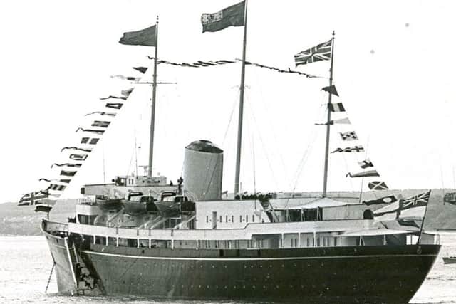 The Royal Yacht Britannia