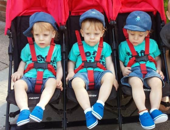Alfie, Connor and Dylan Bateman now
