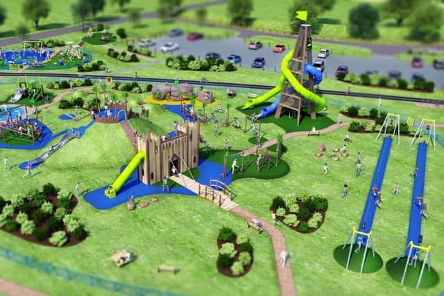 What the Alver Valley Country Park play area could look like Picture: Gosport Borough Council