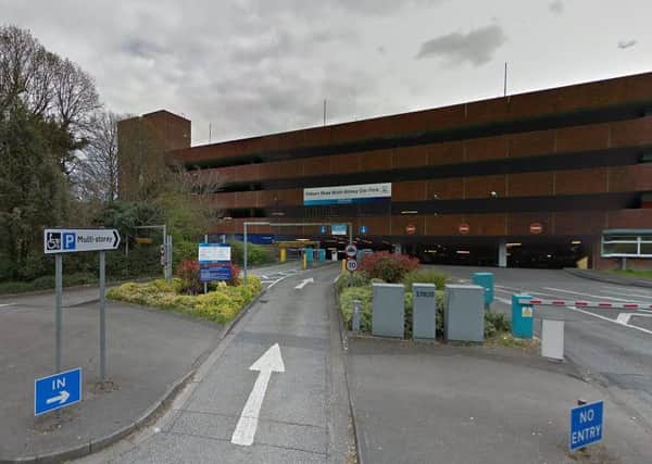 The multi-storey car park in Osborn Road, Fareham (picture from Google) PPP-161116-134403001