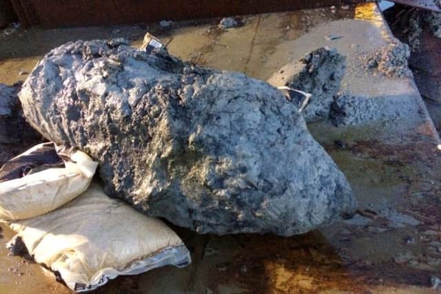 The bomb found today. Credit: @VAdmJWoodcock