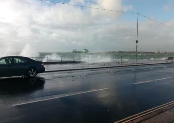 Southsea seafront at lunchtime today