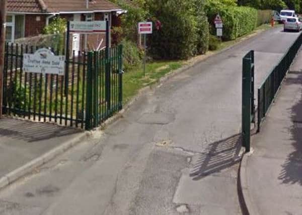 A GV of the entrance of Crofton Anne Dale junior school: Google Maps