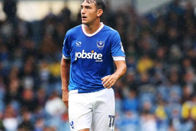 Pompey midfielder Gary Roberts Picture: Joe Pepler