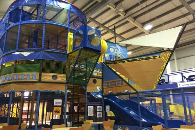 The new play area at Havant Leisure Centre