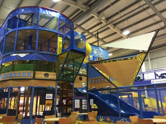 The new play area at Havant Leisure Centre
