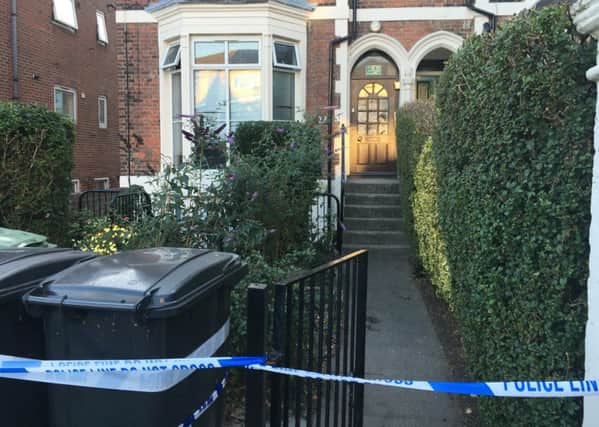 A house in Outram Road, Southsea, was sealed off on Tuesday, August 30 and a murder investigation launched after a man fell to his death from a window


Picture: Ben Fishwick