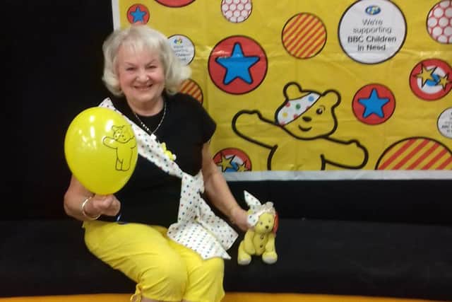 cin 2016 Southsea LibraryChildren in Needcaption: June Haselmere at Southsea Library raising money for Children in Need.Picture: George Scotlandgeorgescotland1994 