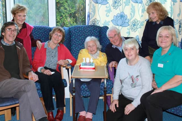May Edney celebrated her birthday at Southlands Nursing Home with her nearest and dearest