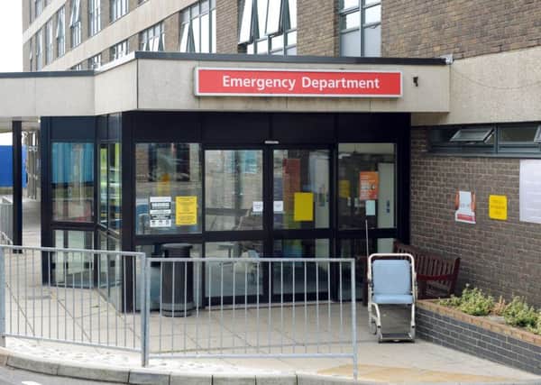 Taxis will be used to take some patients to A&E at Queen Alexandra Hospital