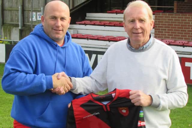 Gary Lines, left, and John Robson