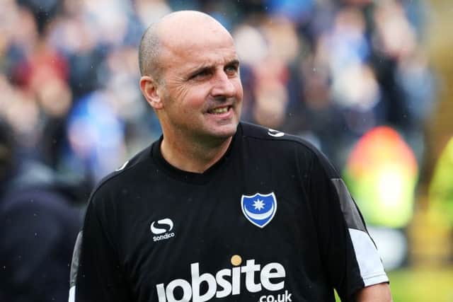 Pompey boss Paul Cook