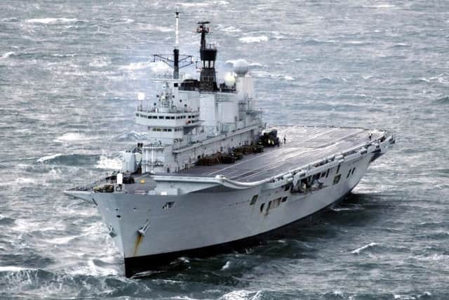 HMS Ark Royal. Photo credit: Danny Lawson/PA Wire