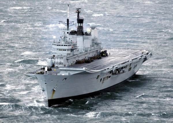 HMS Ark Royal. Photo credit: Danny Lawson/PA Wire