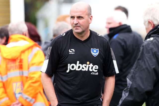 Pompey boss Paul Cook Picture: Joe Pepler