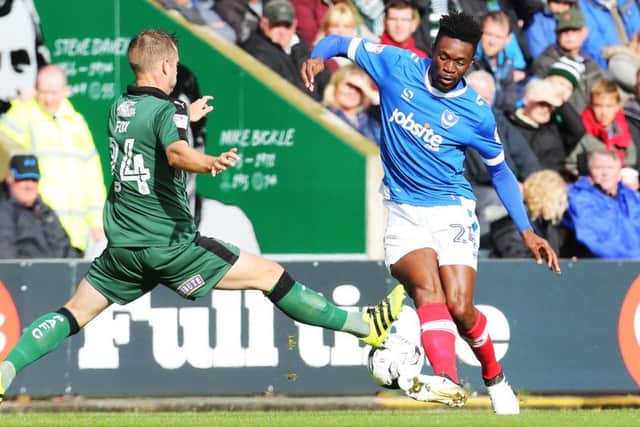 Amine Linganzi is back from his three-game ban Picture: Joe Pepler