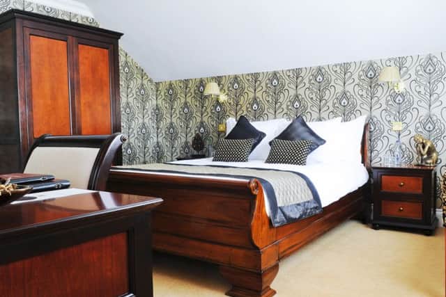 One of the rooms at the Clarence Hotel in Southsea