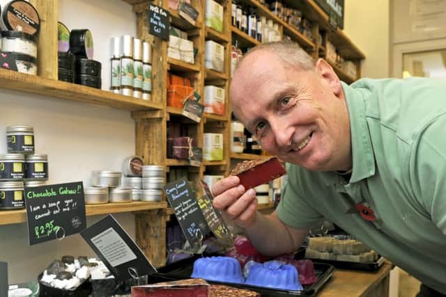 Stuart Clark has opened his new shop, Whiff of Wickham, in Wickham.
Picture: Ian Hargreaves (161277-2)