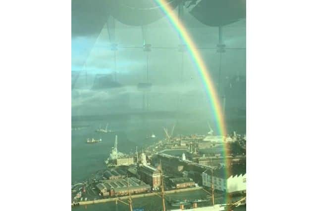 A screenshot from the video