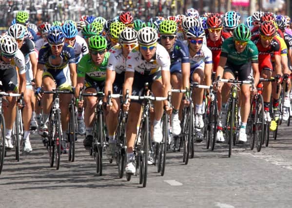 Riders in the Tour de France