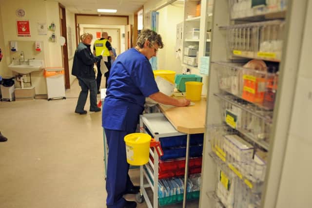 The accident and emergency department at Queen Alexandra Hospital in Cosham