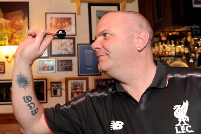 Danny Browne hit a 142 game-shot. Picture: Sarah Standing (160515-7329)