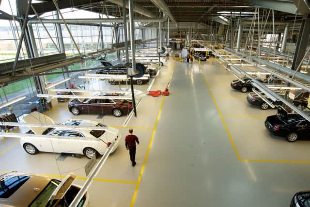 Inside the Rolls-Royce Motor Car factory in Goodwood