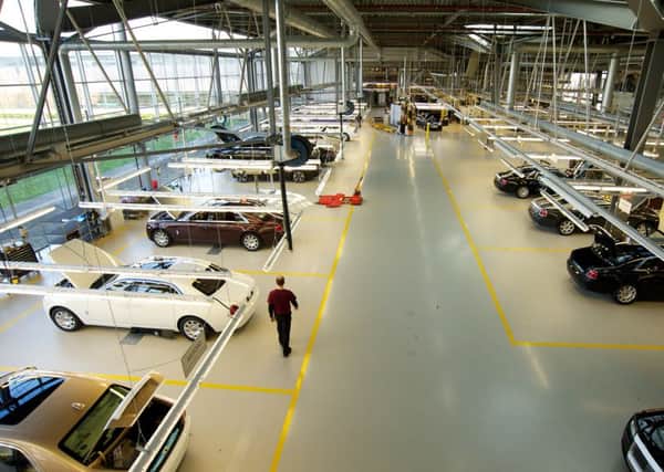 Inside the Rolls-Royce Motor Car factory in Goodwood