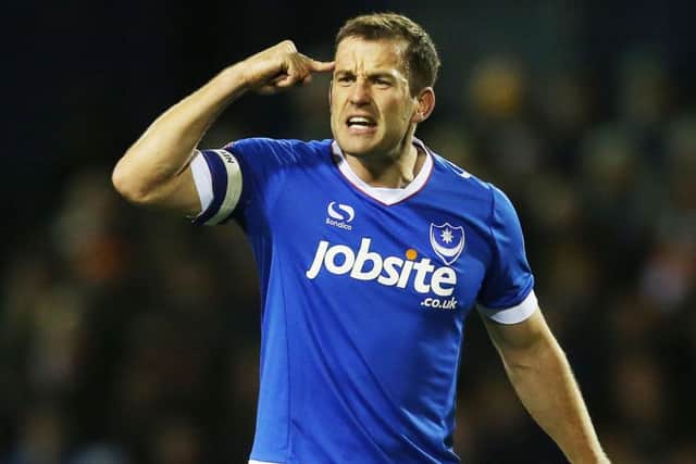 Michael Doyle got a nine for his superb display in the heart of Pompey's midfield. Picture: Joe Pepler