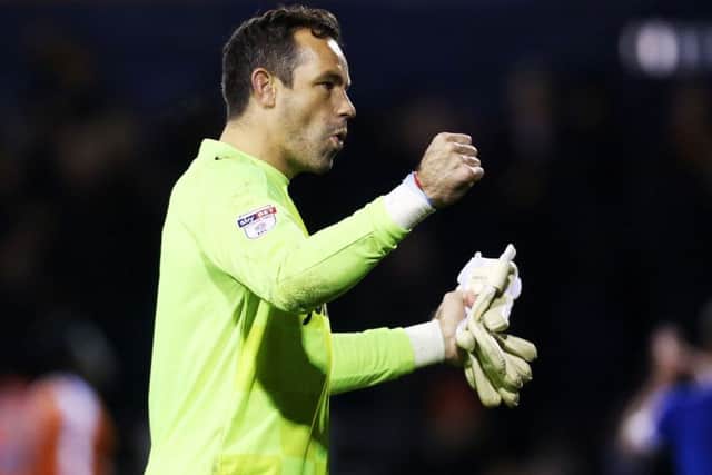 Pompey goalkeeper David Forde Picture: Joe Pepler