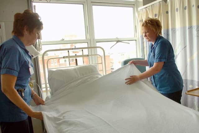 Nurses at QA hospital