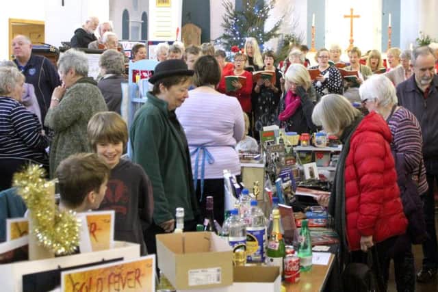 Visitors to last years St Faiths Christmas fair