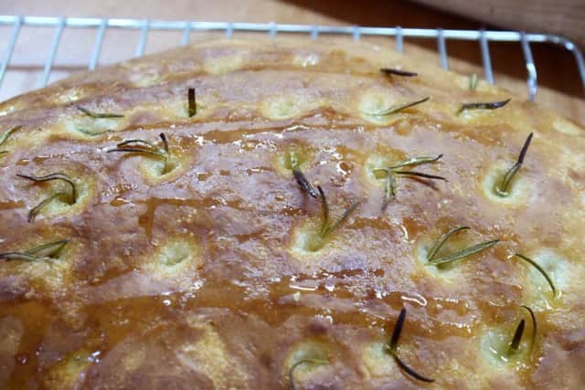Rosemary focaccia bread