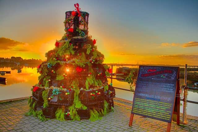 The Lobster Pot Christmas Tree in Emsworth