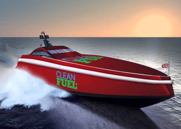 What the Team Britannia boat will look like