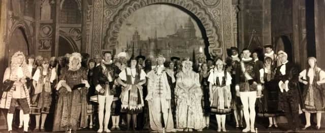 The Portsmouth Players in their 1927 production of Gilbert &Sullivans The Gondoliers.