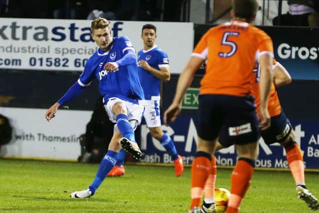 Michael Smith scored against Luton Picture: Joe Pepler
