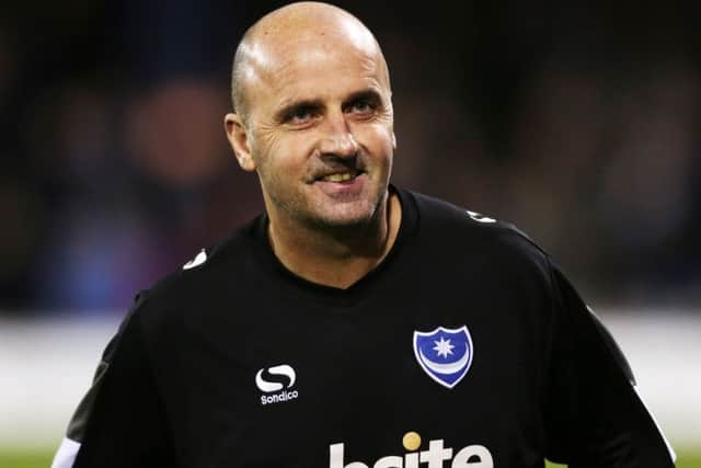 Pompey boss Paul Cook Picture: Joe Pepler