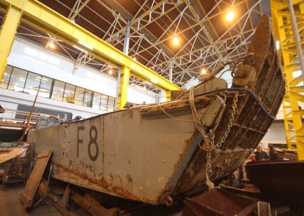 Foxtrot 8, a landing craft formerly aboard HMS Fearless which took part in the Falklands conflict, will be restored
