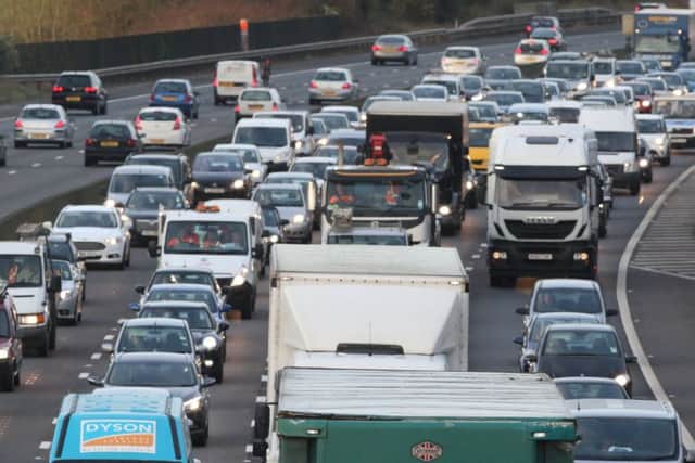 The M27 traffic this week
