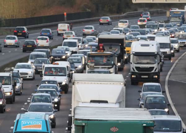 The M27 traffic this week