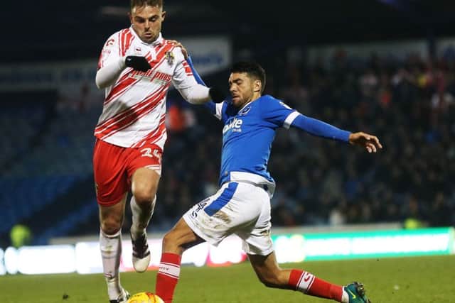 Pompey midfielder Danny Rose Picture: Joe Pepler
