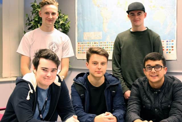 Back from left, South Coast Clothing, Adam Chaplain and Callum Gaskin. Front from left, Digi-Tutors, Adam Pickford, Alfie Scott and Brogan Hathi
Picture: Dan Pickles
